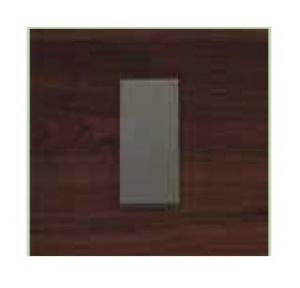 Crabtree Amare Combined Teak Wood Front Plate Horizontal 8M, ACNPSCKH08